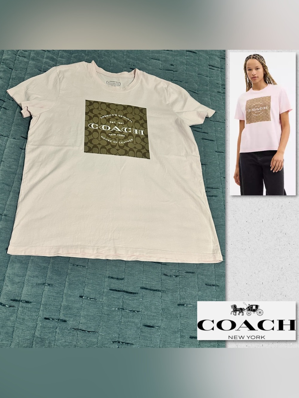 COACH Signature Square Graphic T-Shirt